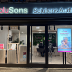 Image d'une enseigne rétro éclairée