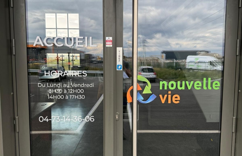 Image de lettrage adhésif