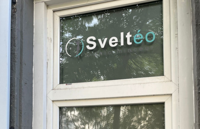 Image de lettrage adhésif