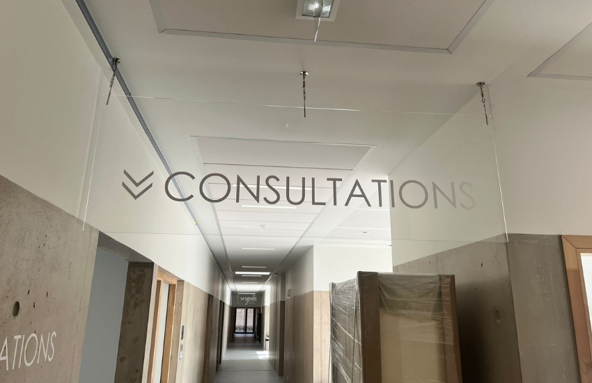 Image d'une plaque signalétique