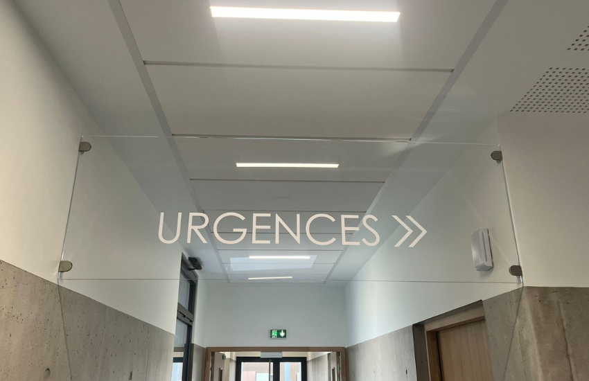 Image d'une plaque signalétique